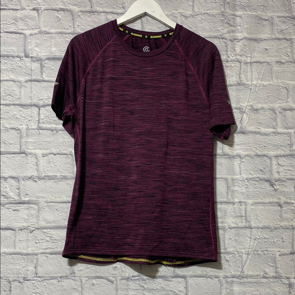 C9 by Champion Purple Short Sleeve Tee running